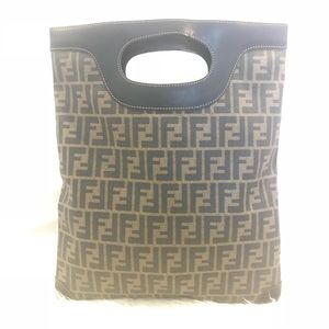 fendi shopper bag monogram